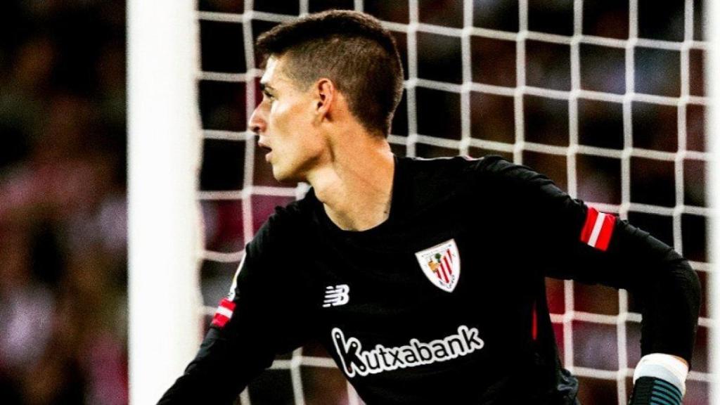 Kepa, en el Athletic. Foto Instagram (@kepaarrizabalaga)