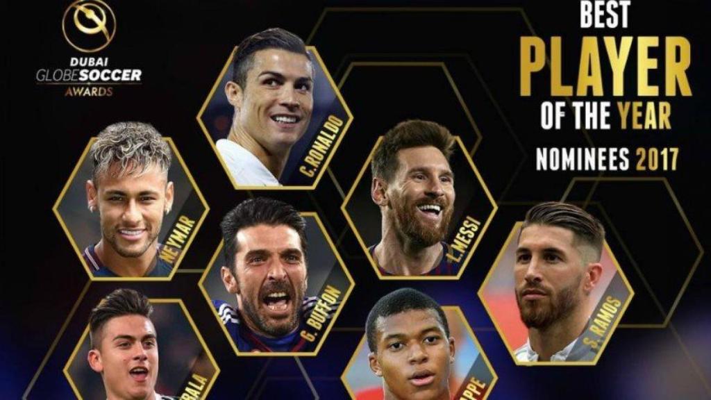 Los nominados para el Globe Soccer