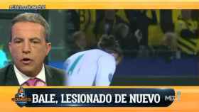 Cristóbal Soria habla sobre los problemas de Bale. Foto: Twitter (@elchiringuitotv)