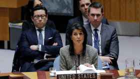 La embajadora de EEUU en Naciones Unidas, Nikki Haley.