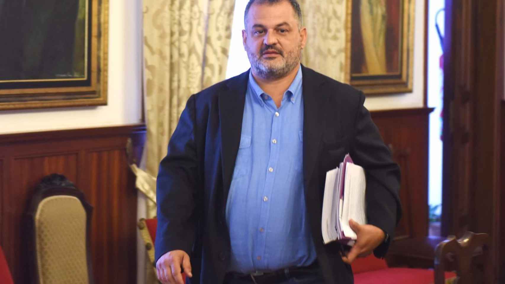 El actual alcalde de La Laguna, José Alberto Díaz.