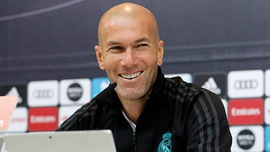 Zidane, en rueda de prensa