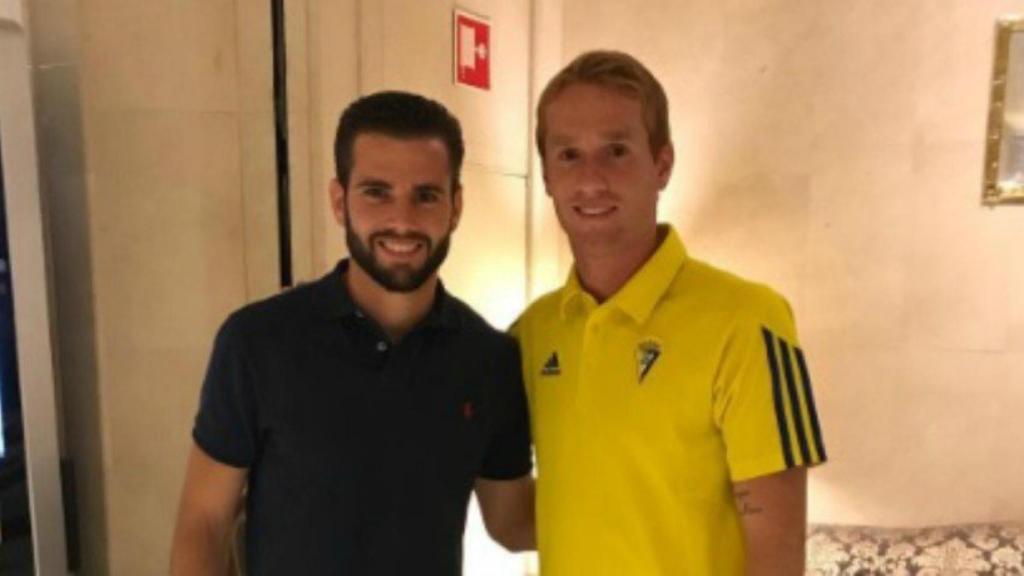 Nacho y Alex Fernández. Foto: Instagram (@nachofdez90)