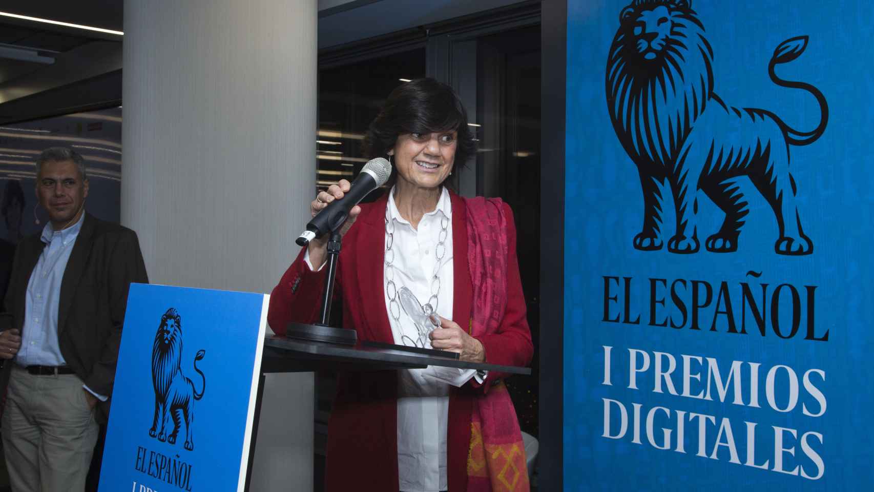 María Benjumea durante la entrega de premios de EL ESPAÑOL.