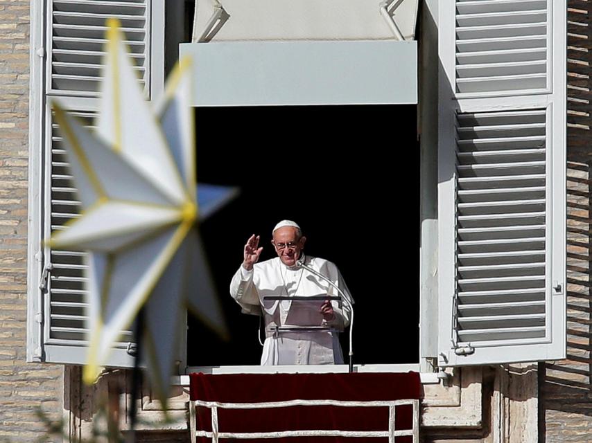 El papa Francisco, en el Vaticano