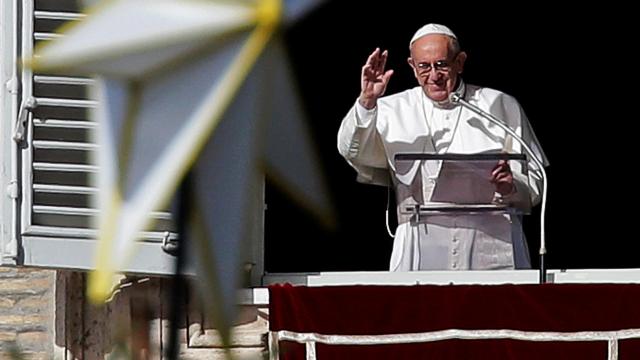 El papa Francisco, en el Vaticano