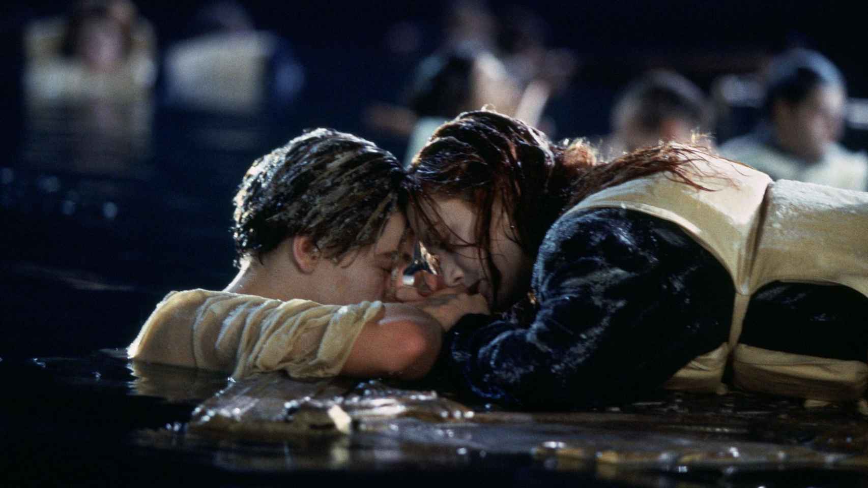 Mítica escena de Titanic.