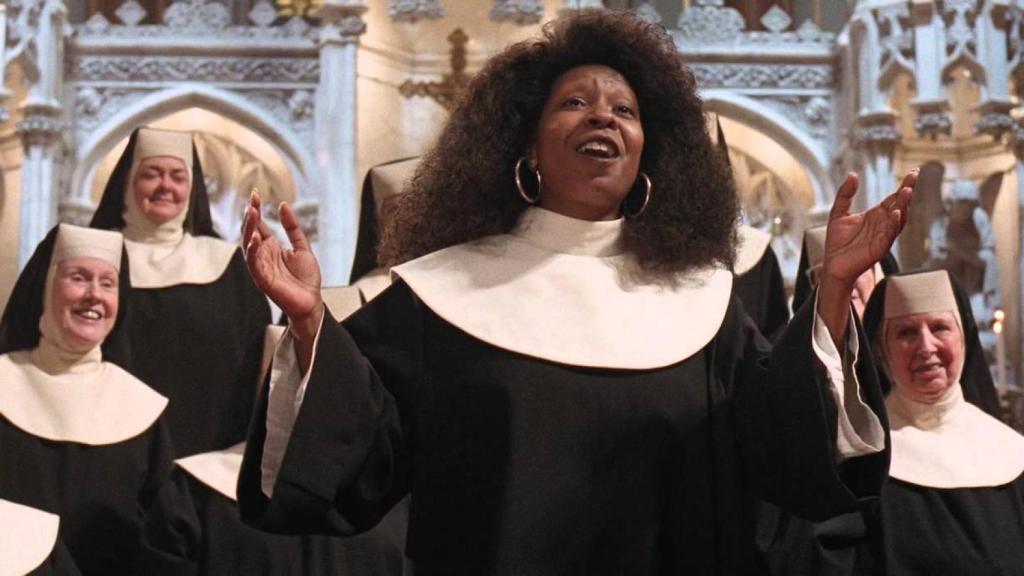 Sister Act, otra de las películas recopiladas en el libro.