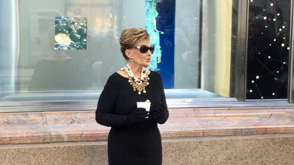 María Teresa Campos en Nueva York.