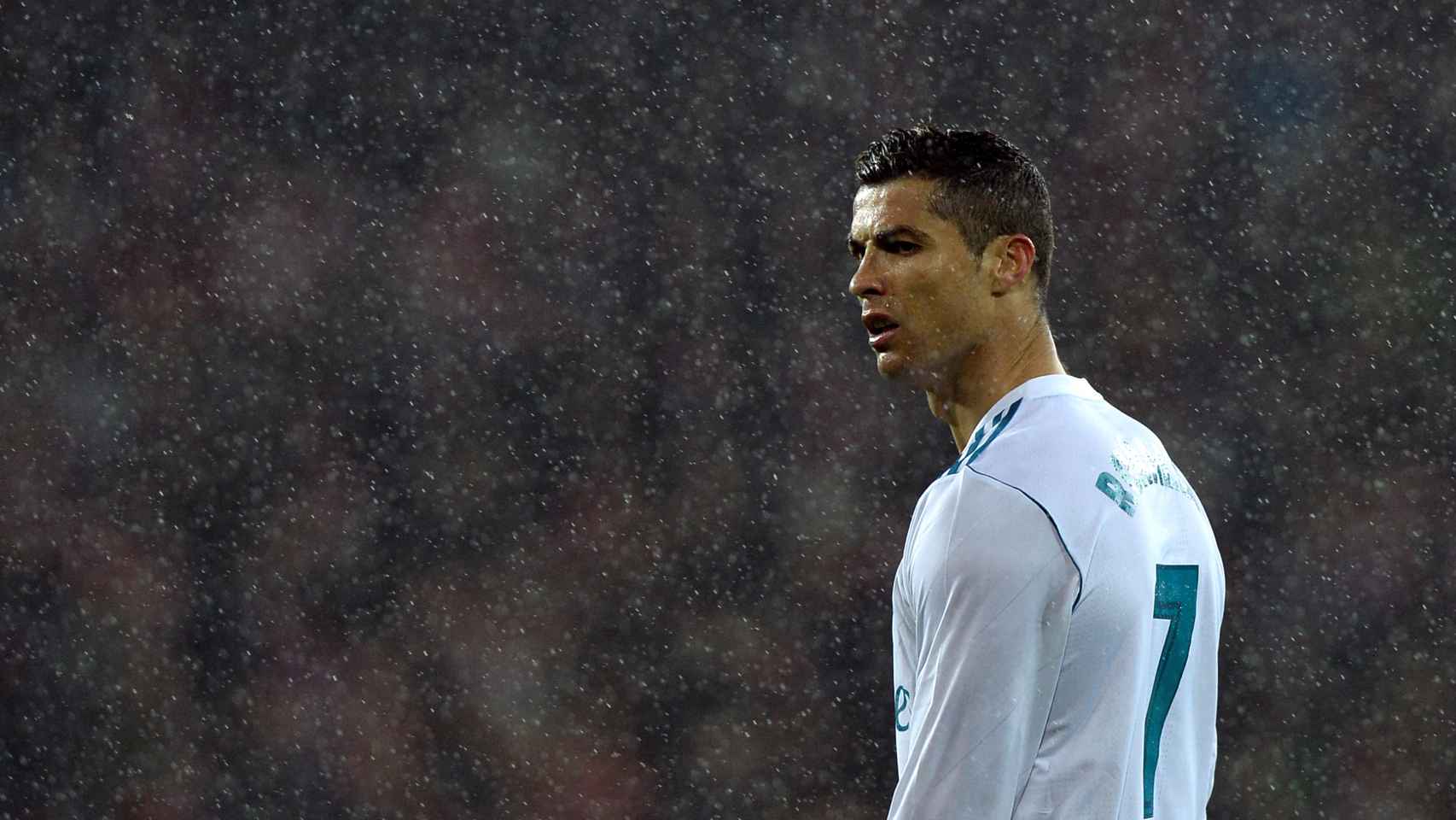 Cristiano Ronaldo tras el empate en San Mamés.