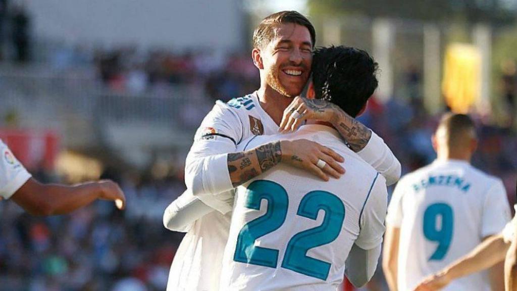 Ramos felicita a Isco