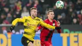 Borussia Dortmund y Bayer Leverkusen empataron a uno. Foto: Twitter (@BVB)