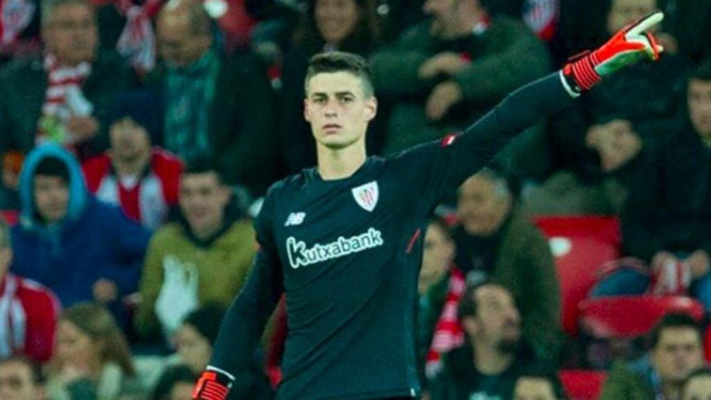 Kepa, con el Athletic. Foto Instagram (@kepaarrizabalaga)