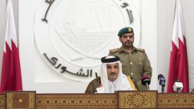 El emir de Qatar, Tamim bin Hamad al Zani