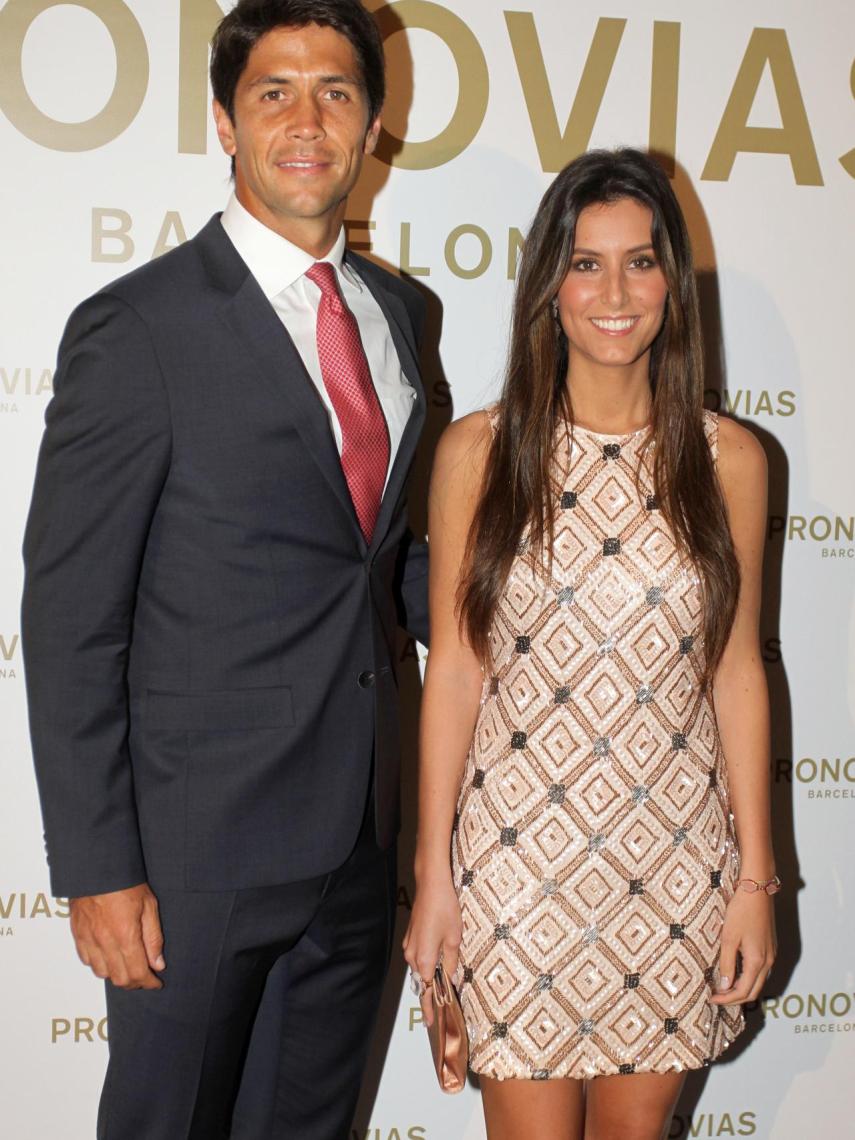 Fernando Verdasco y Ana Boyer, elegantes y felices.