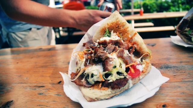 Donner Kebab in Cologne, Germany.