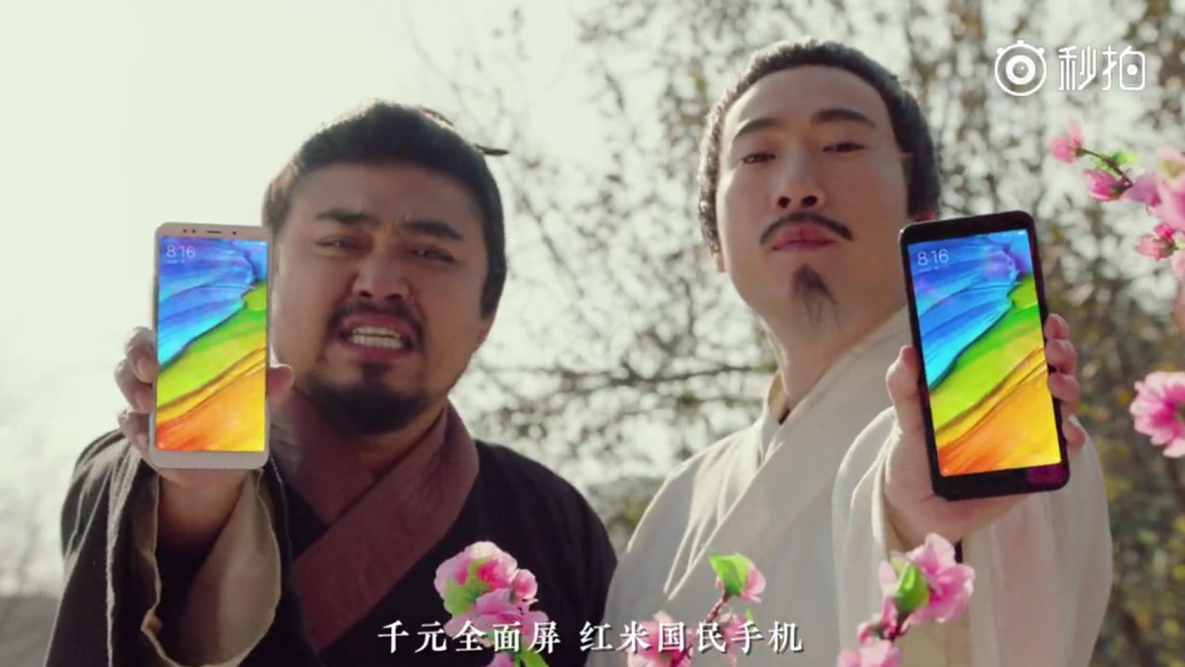 Extraño vídeo oficial de los Xiaomi Redmi 5 y Redmi 5 Plus y nuevas imágenes