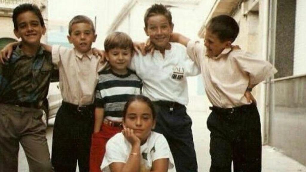 Jorge Lorenzo cuando era niño.