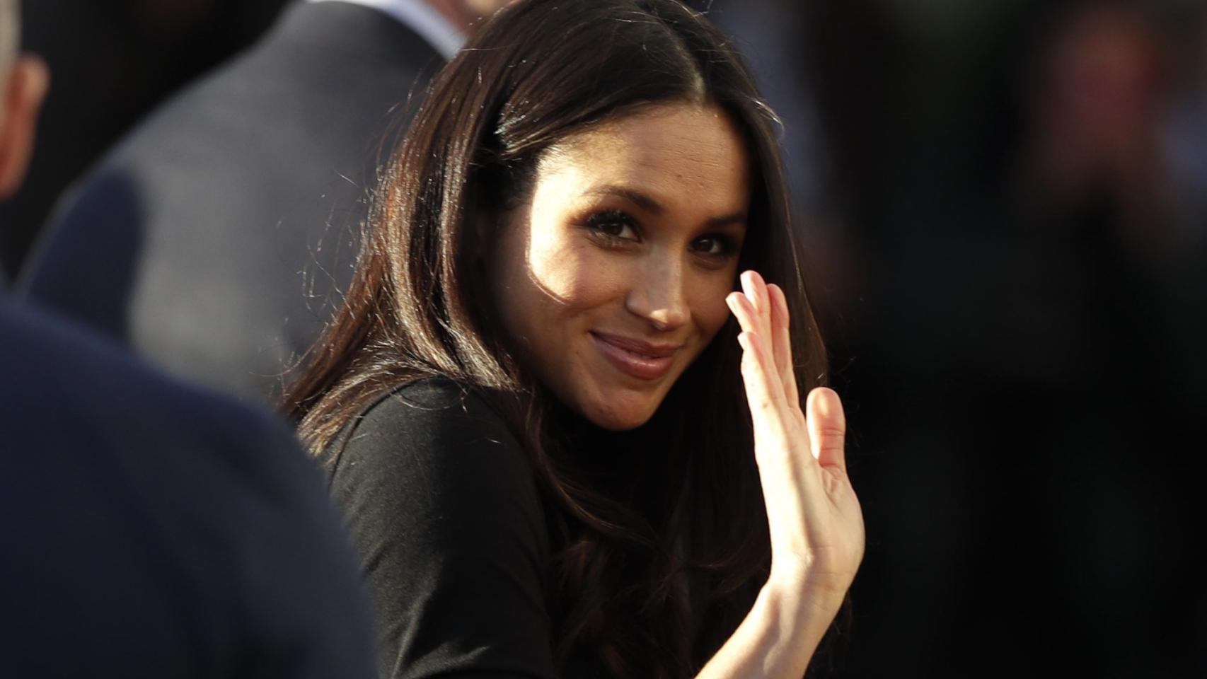 Meghan Markle en su primer acto oficial.