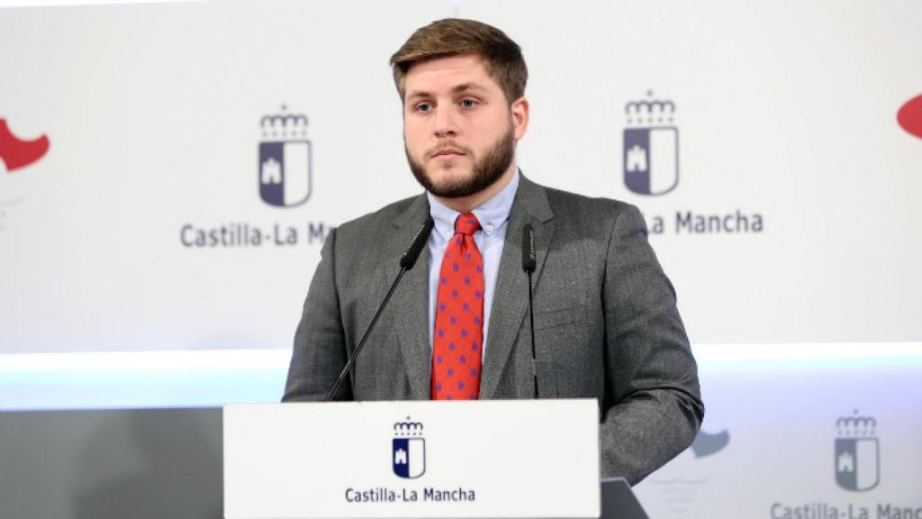 Nacho Hernando durante la comparecencia. Foto: Óscar Huertas