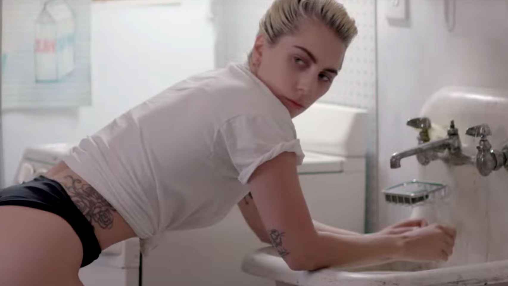 Lady Gaga en una imagen del documental.