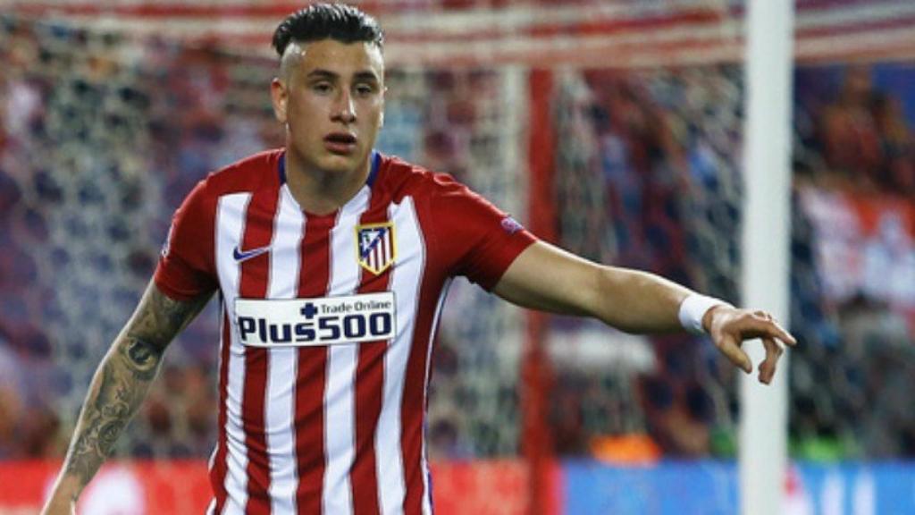 Giménez, con el Atleti. Foto: atleticodemadrid.com