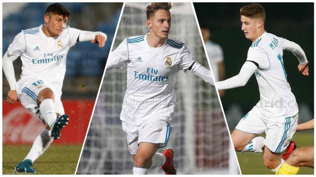 Los tres protagonistas de la salvación del Juvenil en la Youth League