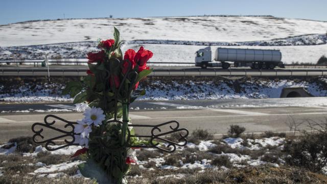 Fresno de Rodilla, golpeado por la 'carretera de la muerte'