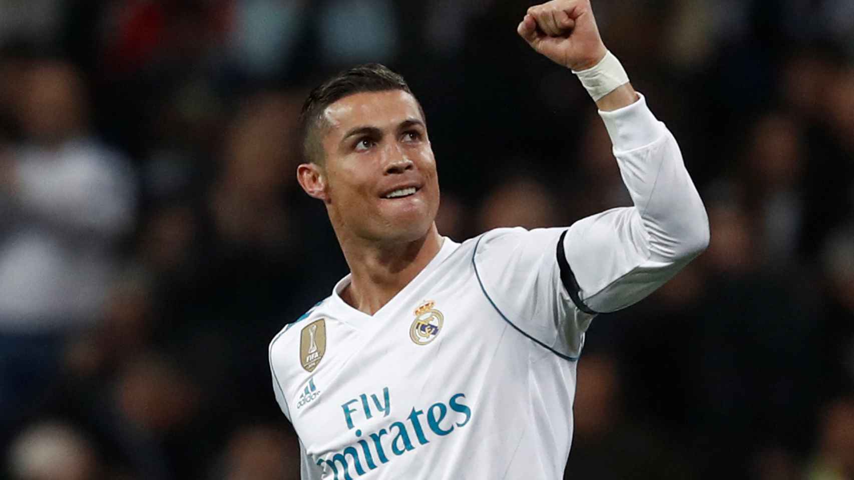 Cristiano Ronaldo celebra un gol.