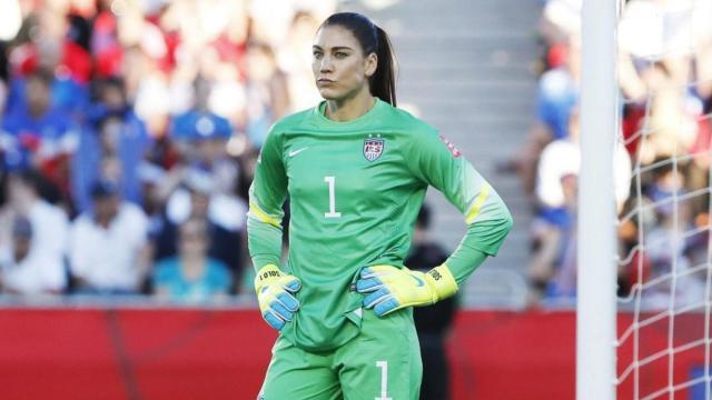 Hope Solo en una imagen de archivo