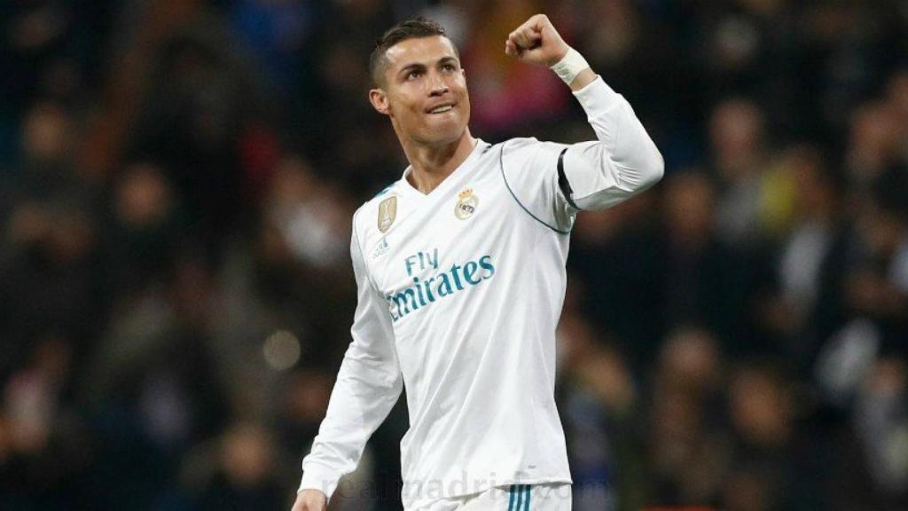 Cristiano Ronaldo celebra su gol contra el Dortmund