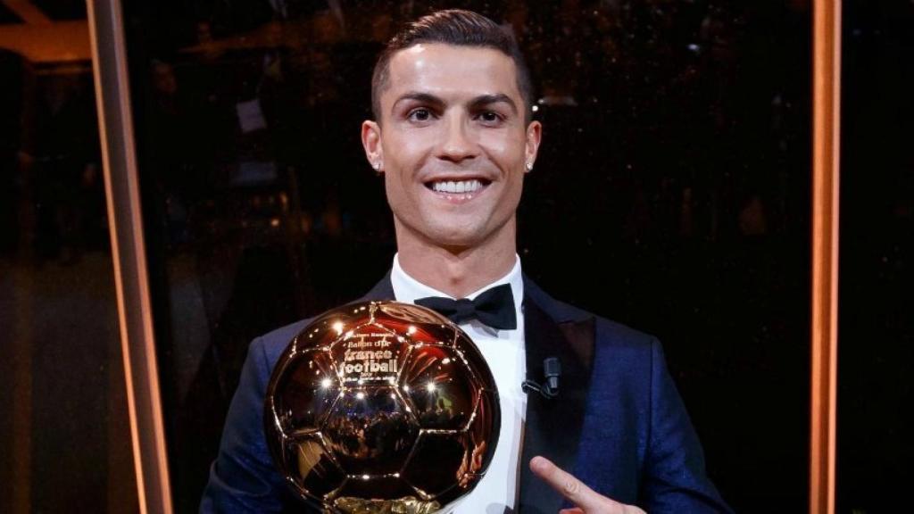 Cristiano Ronaldo gana su quinto Balón de Oro