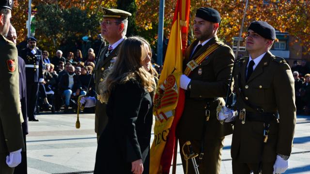 A la jura de banderas de Alcobendas acudieron 300 personas.