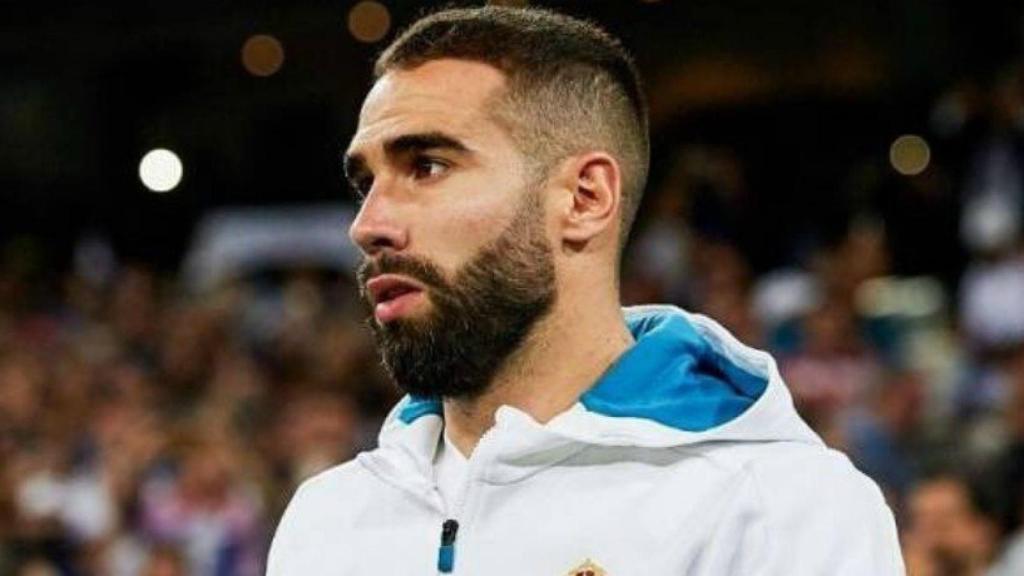 Carvajal, en un partido con el Madrid. Foto. Twitter (@DaniCarvajal92)