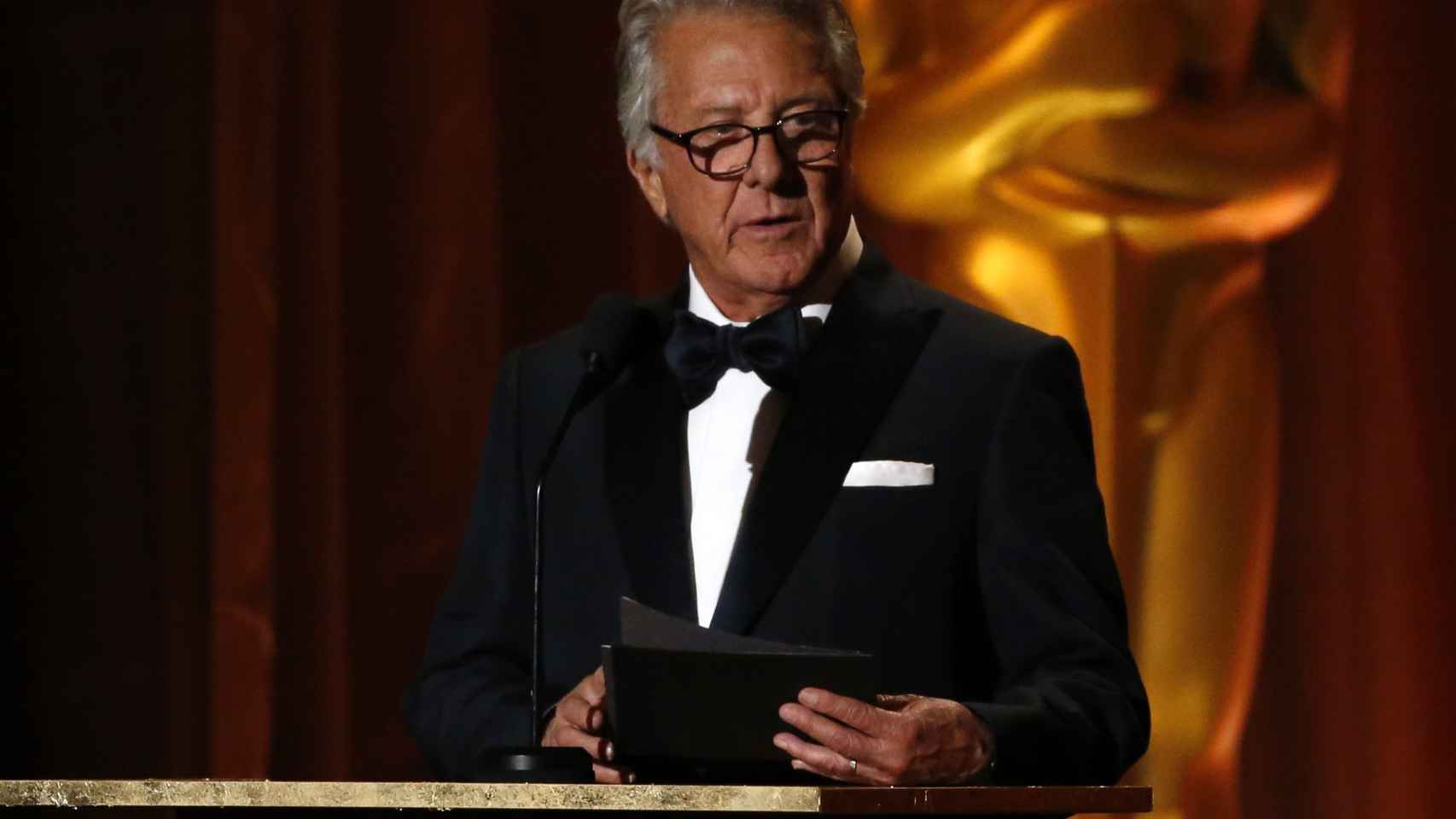 El actor Dustin Hoffman durante los Governors Awards en Los Ángeles.