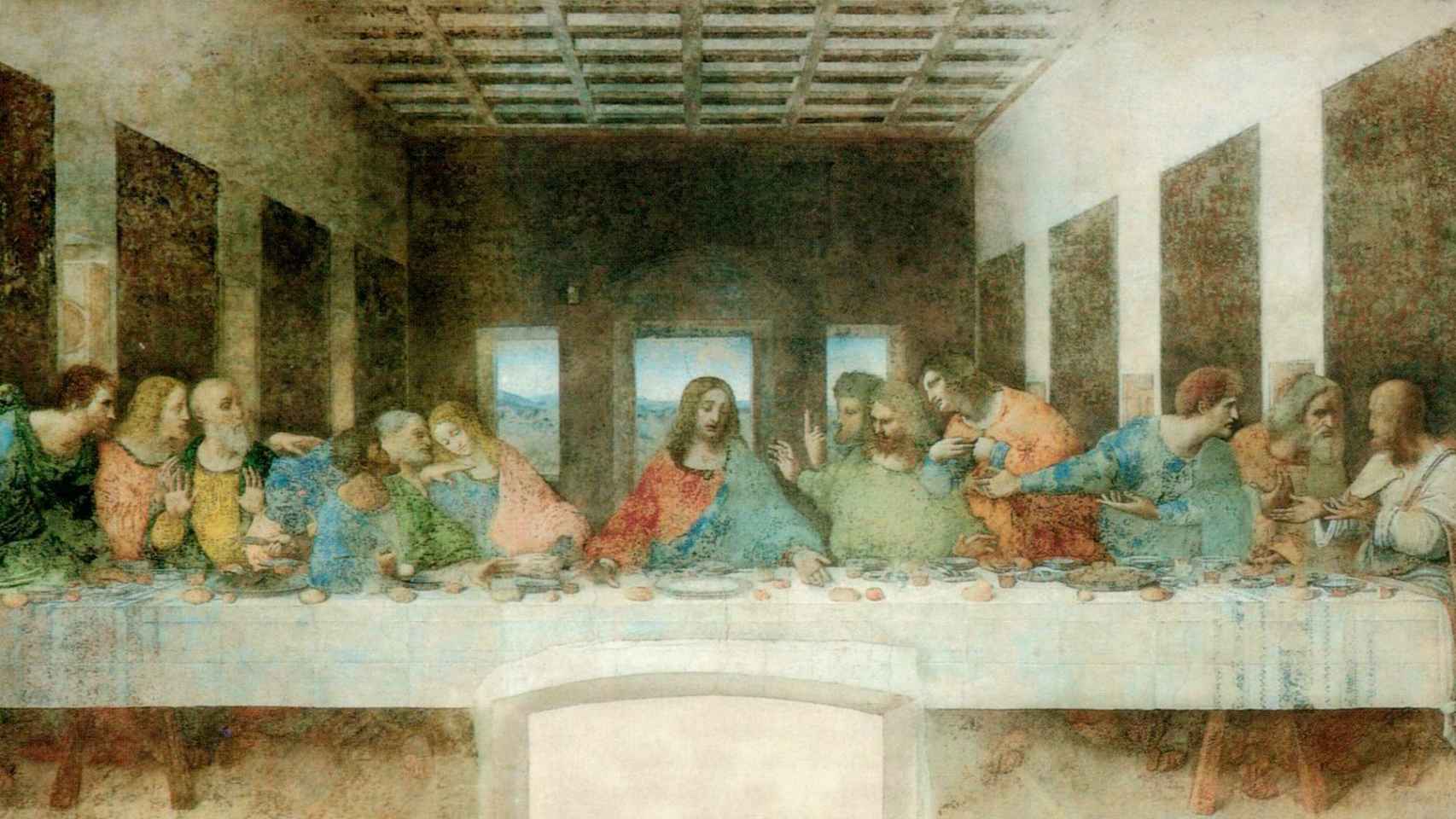 El cuatro atribuido es una réplica de La última cena, de Da Vinci.