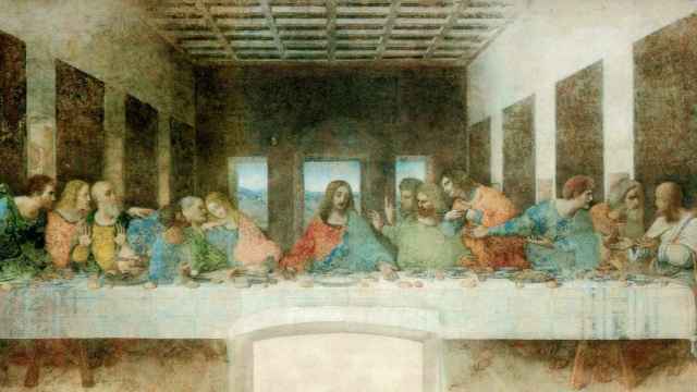 El cuatro atribuido es una réplica de La última cena, de Da Vinci.