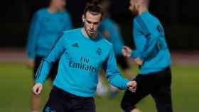 Bale se entrena antes del Mundial de Clubes