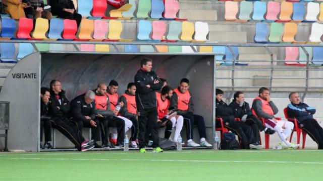 Antonio Cazalilla durante el partido contra Ceuta. Foto: FFCM