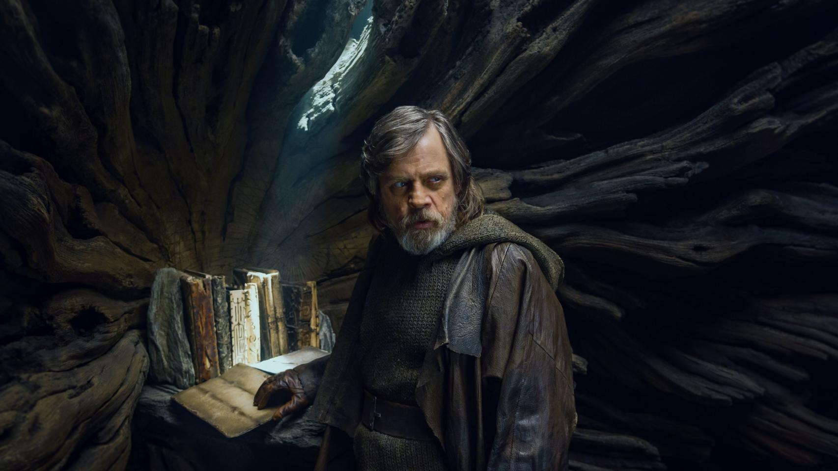 Luke Skywalker vuelve en Los últimos Jedi.