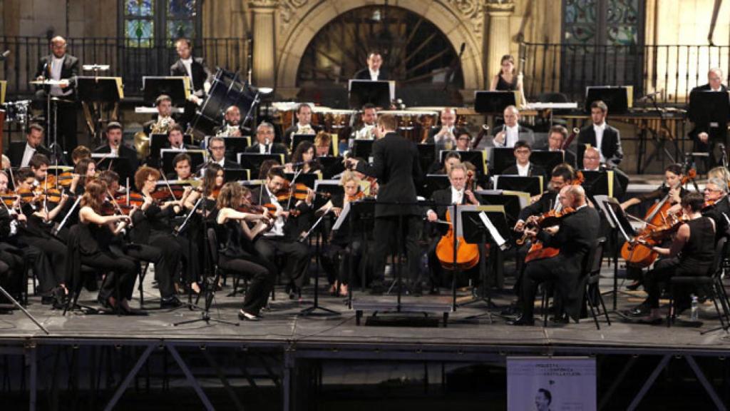 La OSCyL en un concierto en León