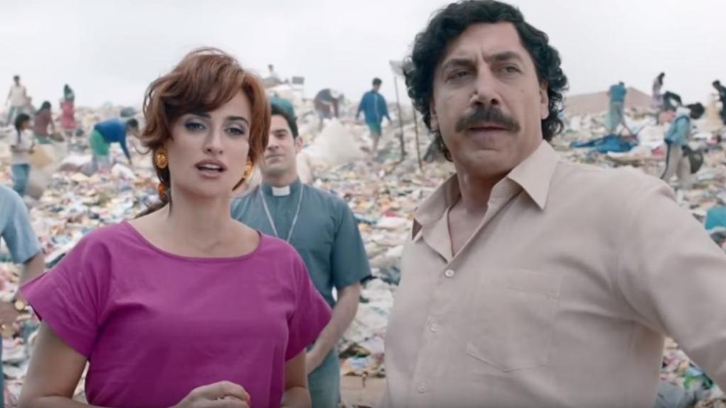 Penélope Cruz y Javier Bardem en Loving Pablo.