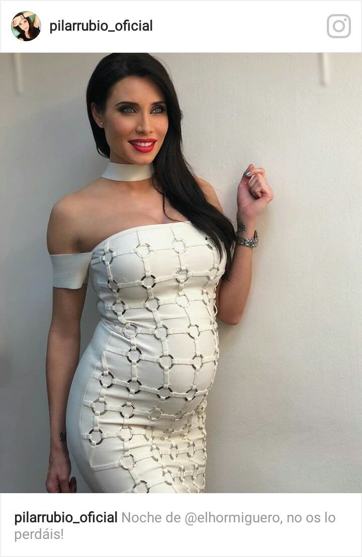 Pilar Rubio continúa con su embarazo Foto: Instagram (@pilarrubio_oficial)