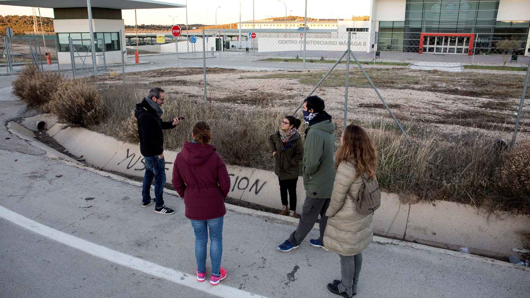Inmigrantes en la cárcel de Archidona protestan por falta de comida