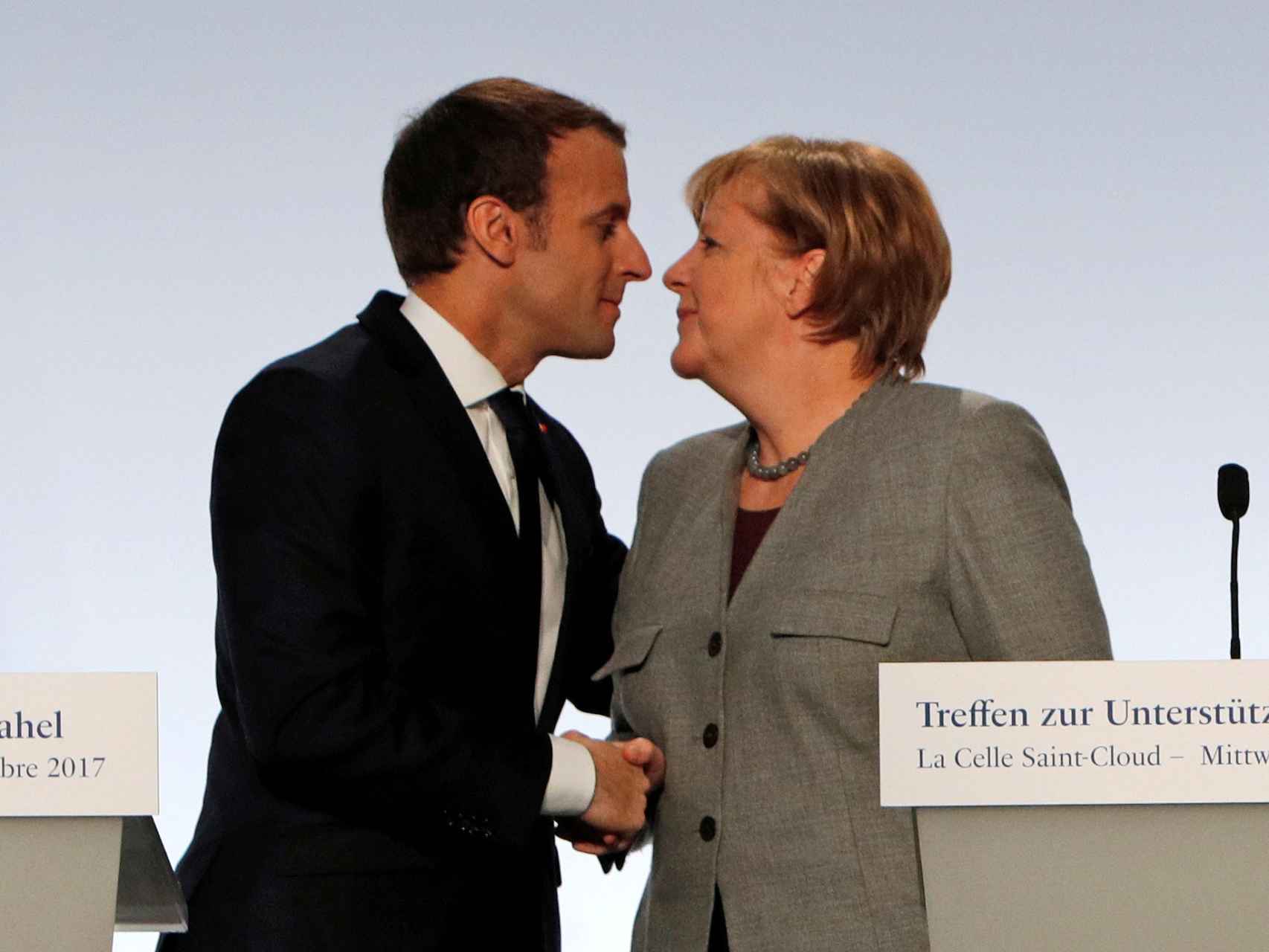 Macron y Merkel no están de acuerdo sobre la reforma de la eurozona
