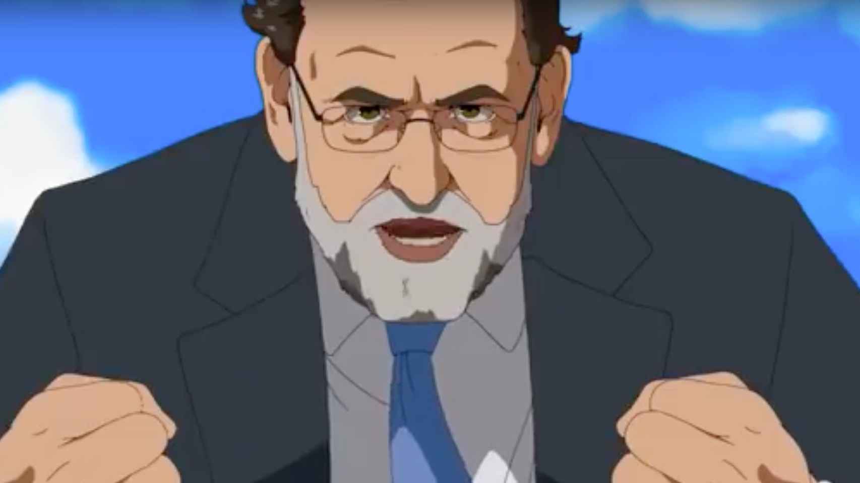Puigdemont vs Rajoy en estilo Son Goku