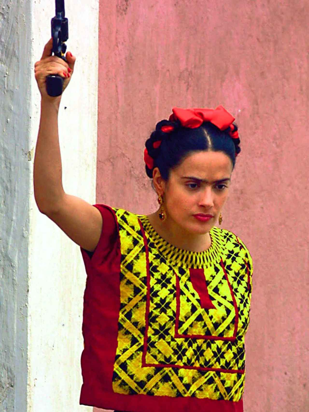 Salma Hayek, en su papel de Frida.