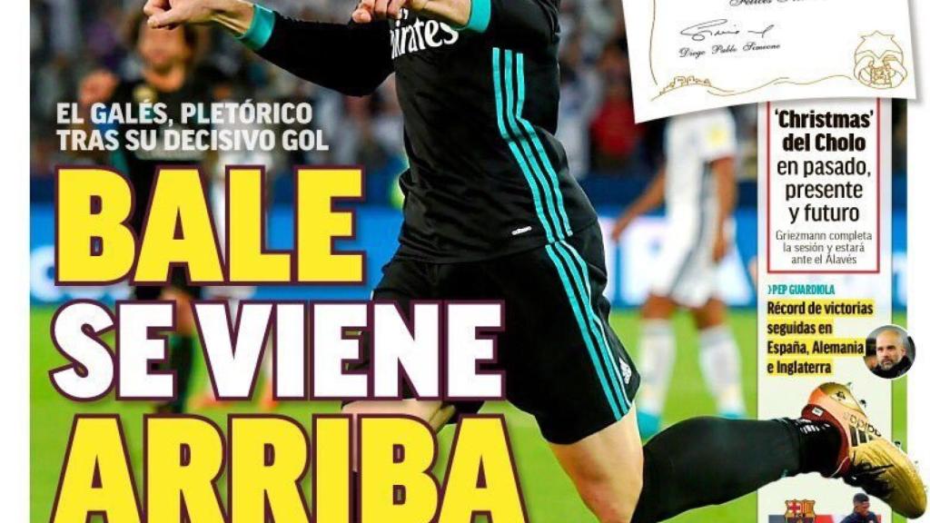 Portada MARCA (15/12/17)