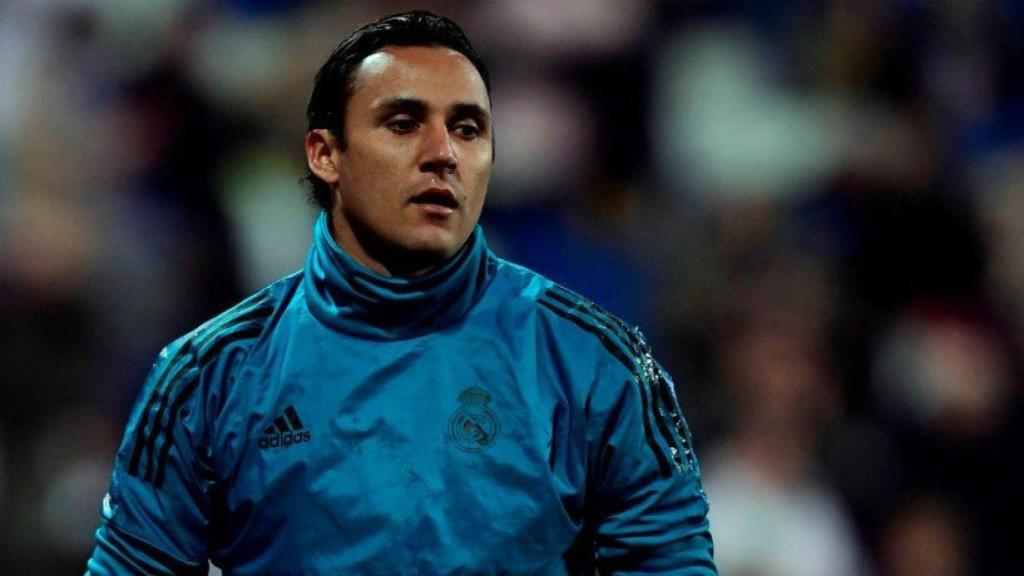 Keylor calienta en la Champions. Foto Twitter fifa.com