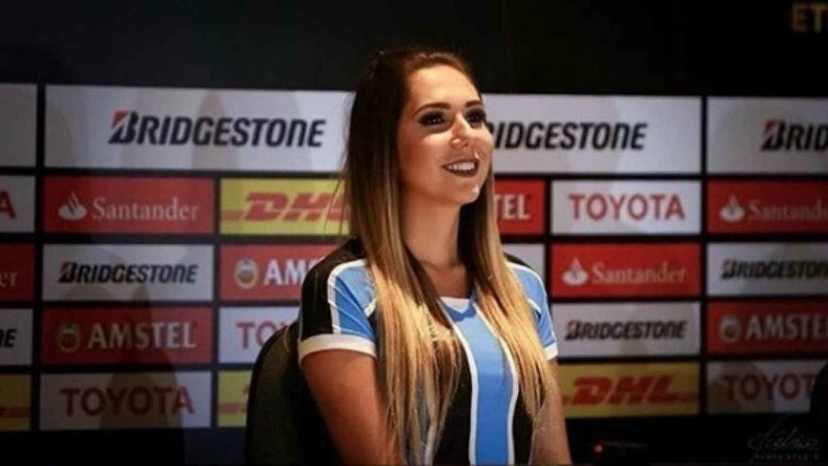 Carolina Portaluppi, hija de Renato Gaúcho, entrenador de Gremio. Foto: Instagram (@carolinaportaluppi)